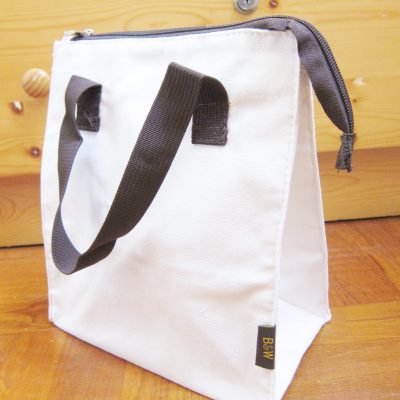 canvas bag tote bag zipper