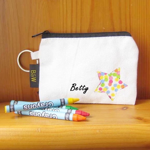 personalized pouch