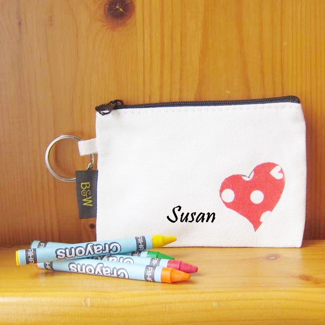 personalized pouch