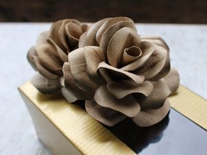 tissue roll flower