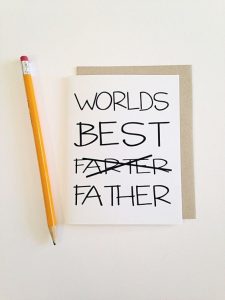 fathers day card