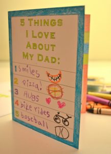 fathers day card