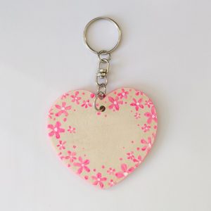 kids party gift personalised keyring keychain