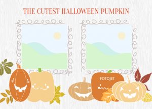 kids party gifts free printable halloween photo card