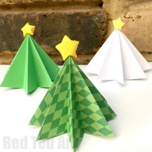 Christmas-tree-Origami-for-kids