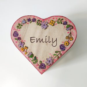 custom valentine jewelry box