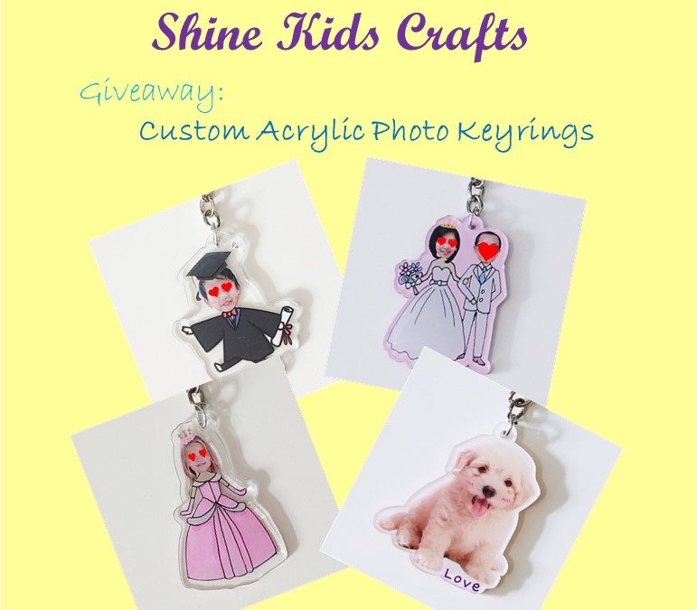 personalised photo keyring