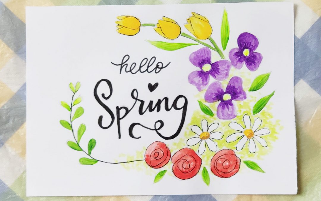 Free Printable Floral Coloring – hello spring