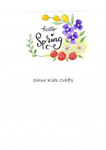 free printable floral drawing